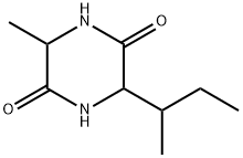环(异亮氨酸-丙氨酸)二肽,90821-99-1,结构式
