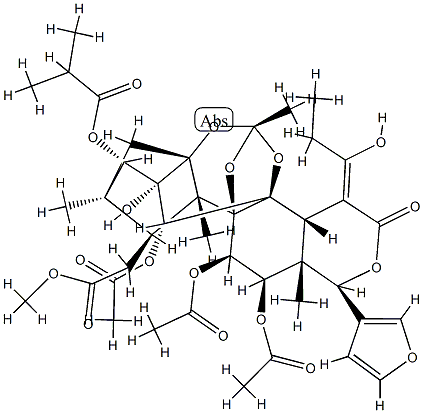 90930-98-6 11α,12α-Bis(acetyloxy)-15-[(Z)-1-hydroxypropylidene]phragmalin 30-acetate 3-(2-methylpropionate)