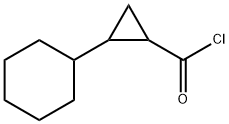 Cyclopropanecarbonyl chloride, 2-cyclohexyl- (6CI,7CI) 结构式