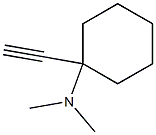 Cyclohexylamine, 1-ethynyl-N,N-dimethyl- (6CI,7CI) 结构式