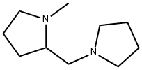 R)-N-METHYL-2-PYRROLIDIN-1-YLMETHYL-PYRROLIDINE Struktur