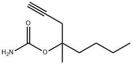 Carbamic acid, 1-butyl-1-methyl-3-butynyl ester (6CI,7CI) Struktur