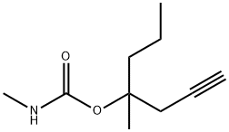 Carbamic acid, methyl-, 1-methyl-1-propyl-3-butynyl ester (6CI,7CI) 结构式