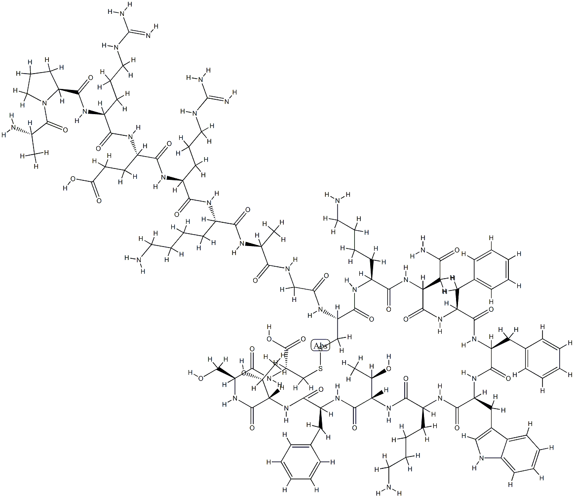 somatostatin 20 Structure