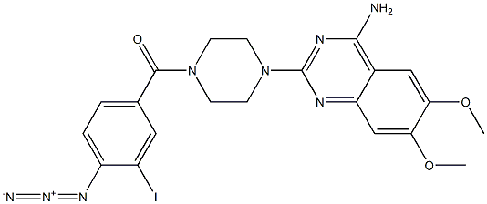 azidoprazosin 结构式