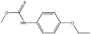 Carbanilic acid, p-ethoxythio-, O-methyl ester (6CI,7CI) 化学構造式