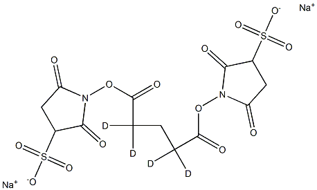 Deuterated Crosslinker DSG-d4 Structure