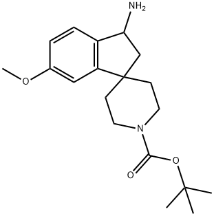 3-Amino-2,3-dihydro-6-methoxy-1,1-dimethyl ethyl ester, 910442-49-8, 结构式