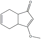 Indone, 3a,4,7,7a-tetrahydro-3-methoxy- (7CI) Structure