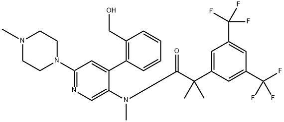 奈妥匹坦杂质A, 910808-12-7, 结构式