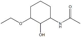 Acetamide, N-(3-ethoxy-2-hydroxycyclohexyl)- (6CI,7CI) Struktur