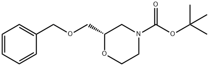 (S)-tert-butyl 2-((benzyloxy)methyl)morpholine-4-carboxylate(WXC02979) Structure
