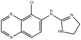 5-chloro-N-(4,5-dihydro-1H-imidazol-2-yl)quinoxalin-6-amine Structure