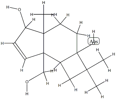 Punctaporonin A Struktur
