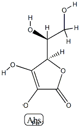 iron(III)-ascorbic acid complex 结构式