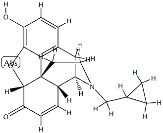 N-(cyclopropylmethyl)normorphinone 结构式