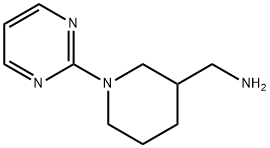 1-(嘧啶-2-基)哌啶-3-基]甲胺, 912761-20-7, 结构式