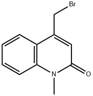 2(1H)-Quinolinone,4-(bromomethyl)-1-methyl-(9CI) Structure