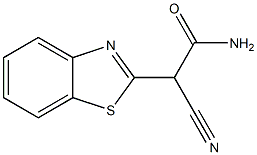 2-Benzothiazoleacetamide,alpha-cyano-(9CI) 结构式