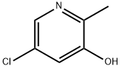 2-甲基-3-羟基-5-氯吡啶, 91420-23-4, 结构式