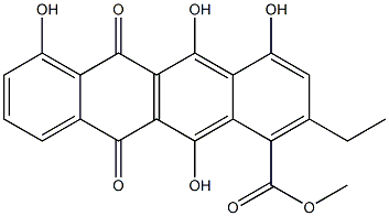 anhydromaggiemycin 结构式