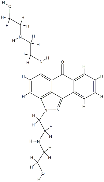 anthrapyrazole 结构式