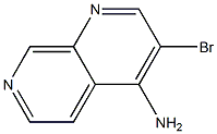 1,7-Naphthyridin-4-amine,3-bromo-(9CI) Struktur