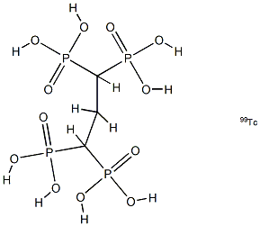 technetium Tc 99m propanetetraphosphonate Struktur