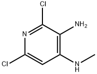 2,6 - Dichloro - N4 - Methylpyridine - 3,4 - diaMine Struktur