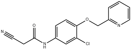 N-(3-chloro-4-(pyridin-2-ylmethoxy)phenyl)-2- Structure