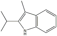 1H-Indole,3-methyl-2-(1-methylethyl)-(9CI) Structure