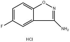 5-氟苯并[D]异噁唑-3-胺盐酸盐, 916571-99-8, 结构式