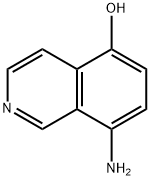 5-Isoquinolinol,8-amino-(9CI) Structure