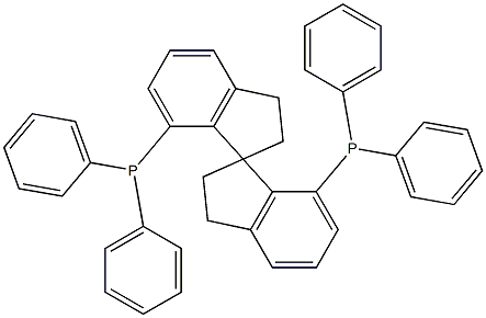 (R)-(+)-7,7'-BIS(DIPHENYLPHOSPHINO)-2,2',3,3'-TETRAHYDRO-1,1'-SPIROBIINDANE, MIN. 97% (R)-SDP Struktur
