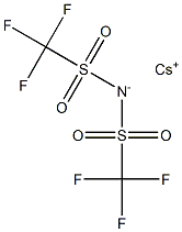 双(三氟甲基磺酰基)酰亚胺铯(I),91742-16-4,结构式