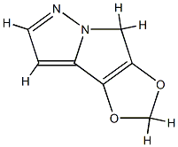 4H-1,3-Dioxolo[3,4]pyrrolo[1,2-b]pyrazole Structure