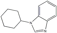 1H-Benzimidazole,1-cyclohexyl-(9CI) Structure