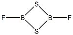 1,3,2,4-Dithiaboretane, 2,4-difluoro- Struktur