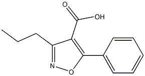 4-Isoxazolecarboxylicacid,5-phenyl-3-propyl-(7CI)|