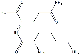 poly(lysly-glutamine) Structure
