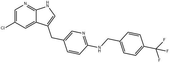 化合物FLT3-IN-2 结构式