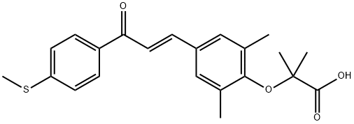 Elafibranor(GFT505) Struktur