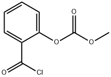 Carbonic acid, methyl ester, ester with salicyloyl chloride (7CI) Struktur