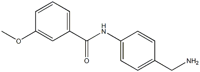 N-[4-(aminomethyl)phenyl]-3-methoxybenzamide|