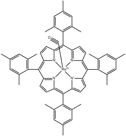 Carbonyl[5,10,15,20-tetrakis(2,4,6-triMethylphenyl)-21H,23H-porphinato]rutheniuM(II), Min. 98%|羰基[5,10,15,20-四(2,4,6-三甲基苯基)-21H,23H-卟啉]钌(II)
