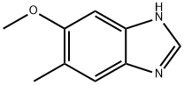 Benzimidazole, 5(or 6)-methoxy-6(or 5)-methyl- (7CI) Structure
