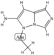 1H-Imidazo[1,5-b]pyrazol-2-amine,  1-methoxy-|
