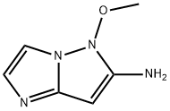 5H-Imidazo[1,2-b]pyrazol-6-amine,  5-methoxy- 结构式