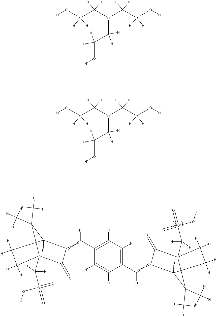 Ecamsule Triethanolamine (200 mg) Structure