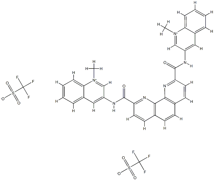 Phen-DC3 Trifluoromethanesulfonate Structure